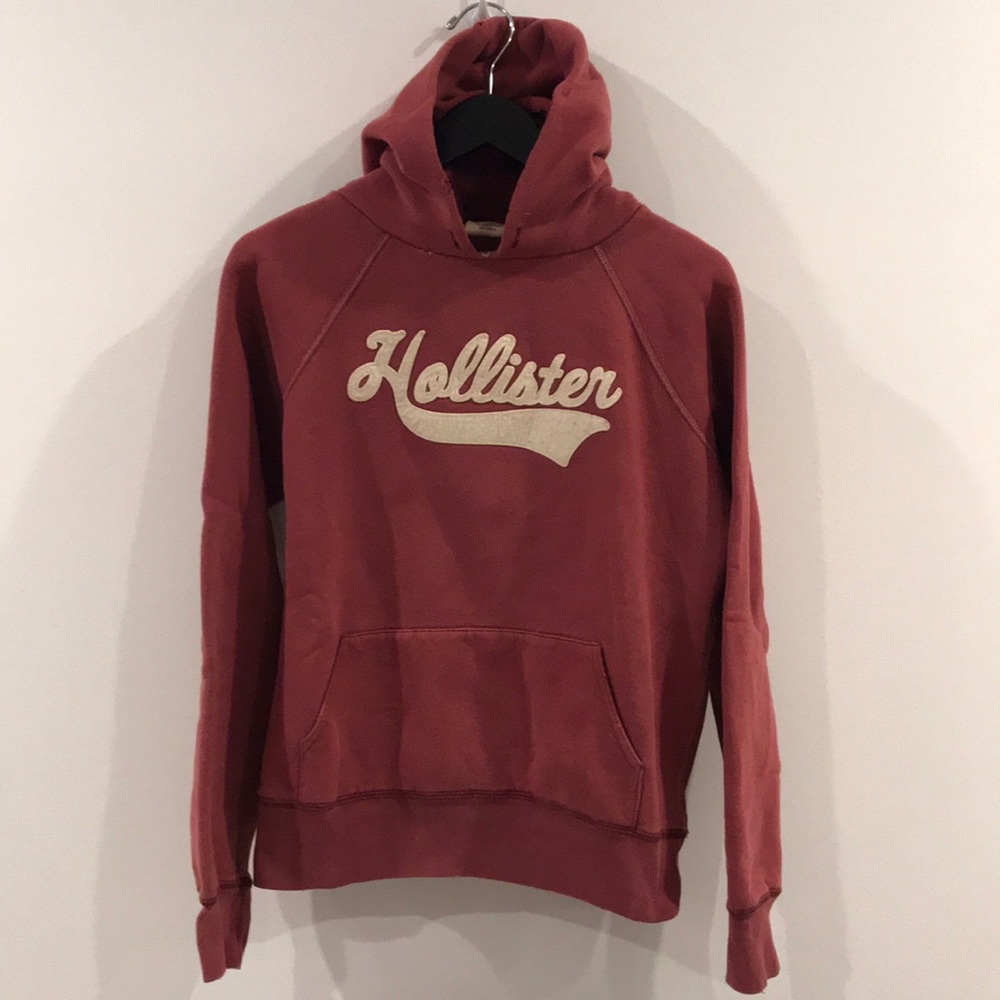 Hollister Burgundy Hoodie